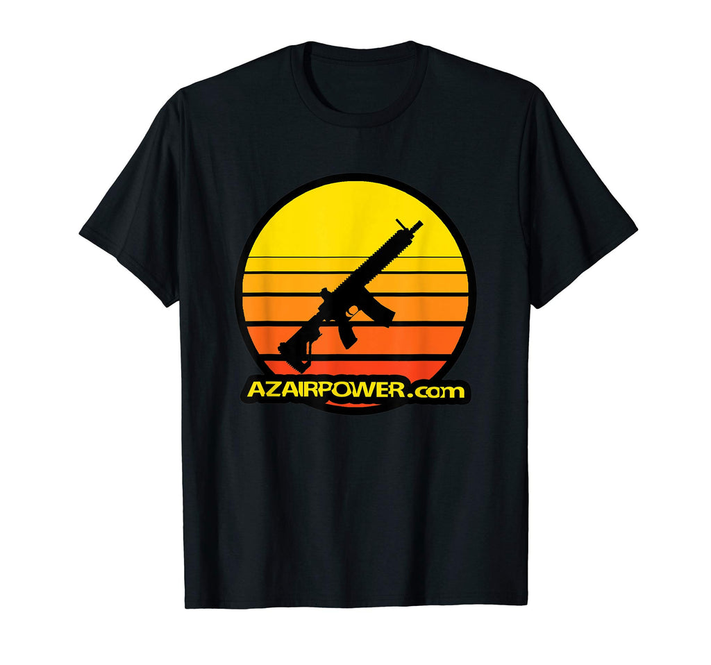 Azairpower Sunset Logo T-Shirt - Custom Art Print Men Women - T-Shirt, Sweatshirt, Hoodie