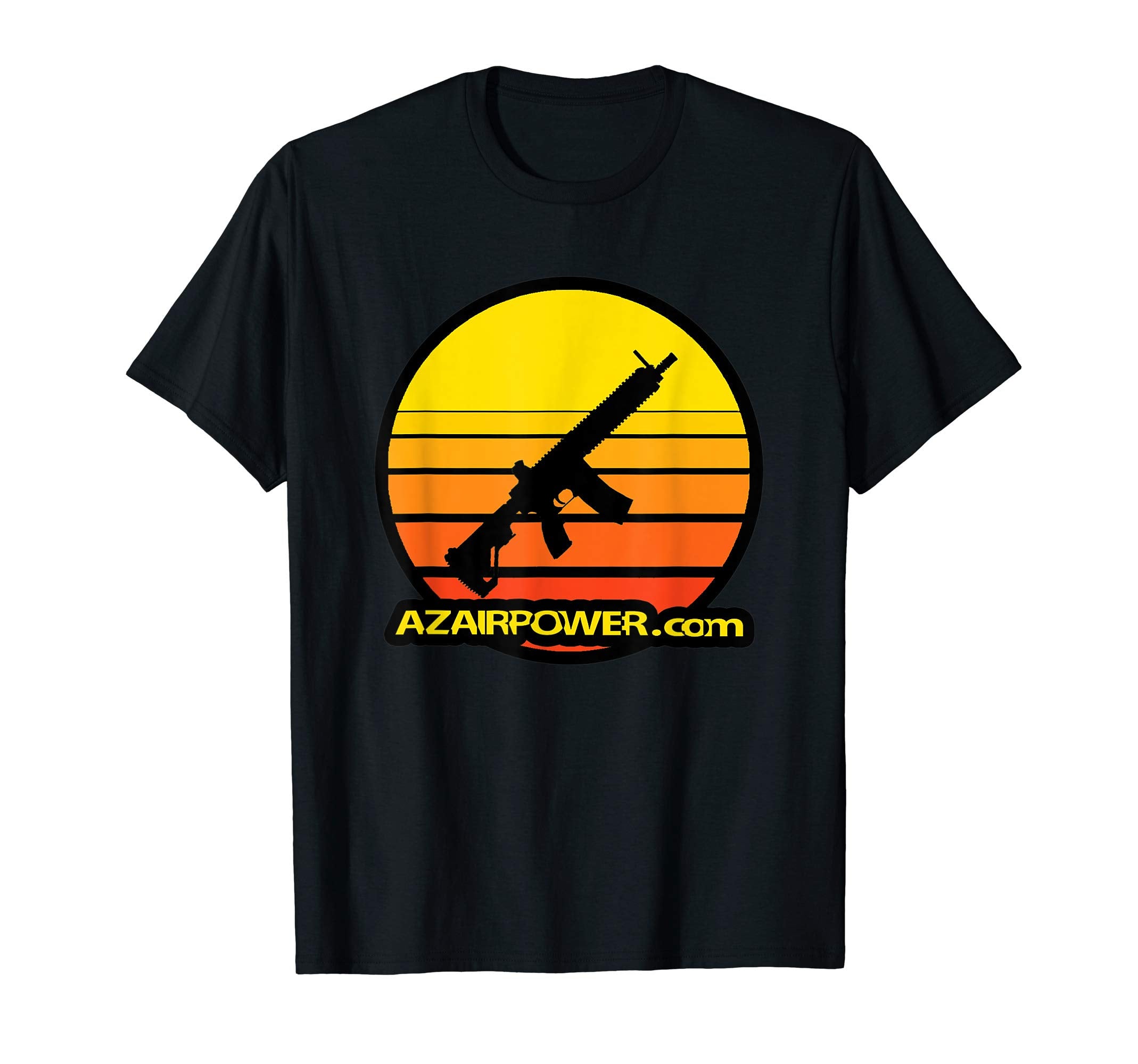 Azairpower Sunset Logo T-Shirt - Custom Art Print Men Women - T-Shirt, Sweatshirt, Hoodie