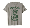 Meowdy Tuxedo Cat Cowboy Country T-Shirt - Novelty Apparel Men Women - T-Shirt, Sweatshirt, Hoodie