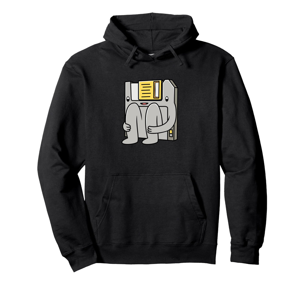 Floppy Disc Driver Computer Nerd Floppy Hoodie - Unique Graphic Men Women - T-Shirt, Sweatshirt, Hoodie