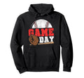 Baseball Fan Game Day Hoodie - Custom Art Print Unisex - T-Shirt, Sweatshirt, Hoodie