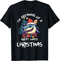Christmas Shark Santa Hat Jaws Pun - Adult & Kids T-Shirts, Sweatshirts & Hoodies apparel design preview 1