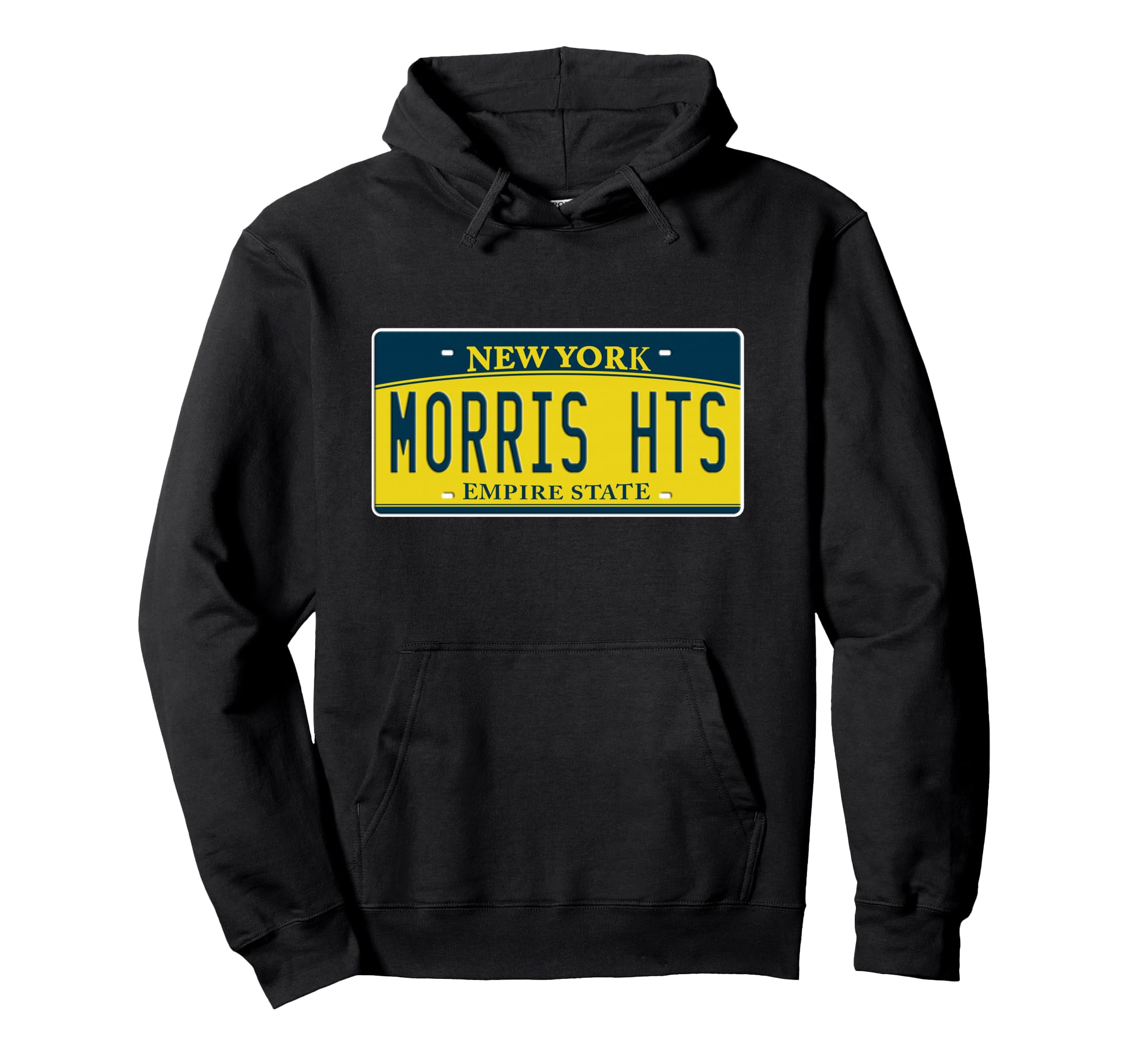 Morris Heights Bronx Ny New York Hip Hoodie - Minimalist Print for Adults - T-Shirt, Sweatshirt, Hoodie