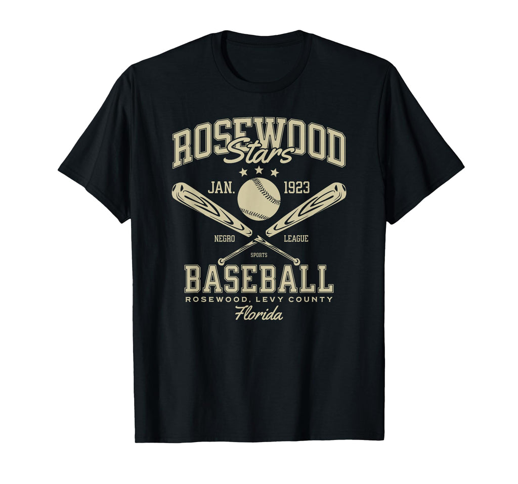 Rosewood Stars 1923 Negro League T-Shirt - Fun Novelty Design Men Women - T-Shirt, Sweatshirt, Hoodie