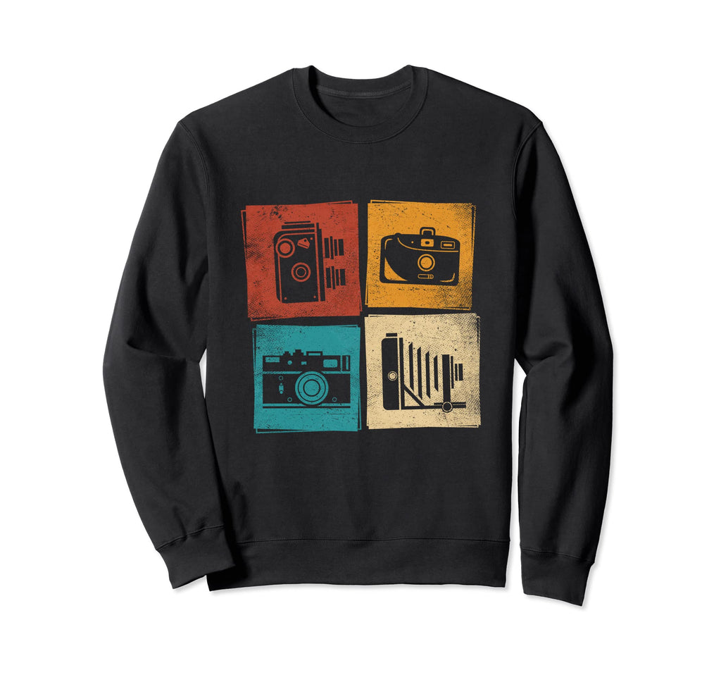Analog Photography Camera Gear Film Sweatshirt - Graphic Print Men Women - T-Shirt, Sweatshirt, Hoodie