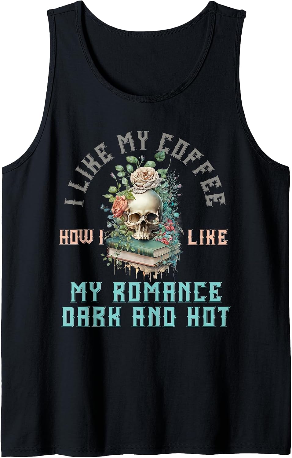Coffee And Romance Book Gifts - Adult & Kids T-Shirts, Sweatshirts & Hoodies apparel design preview 1