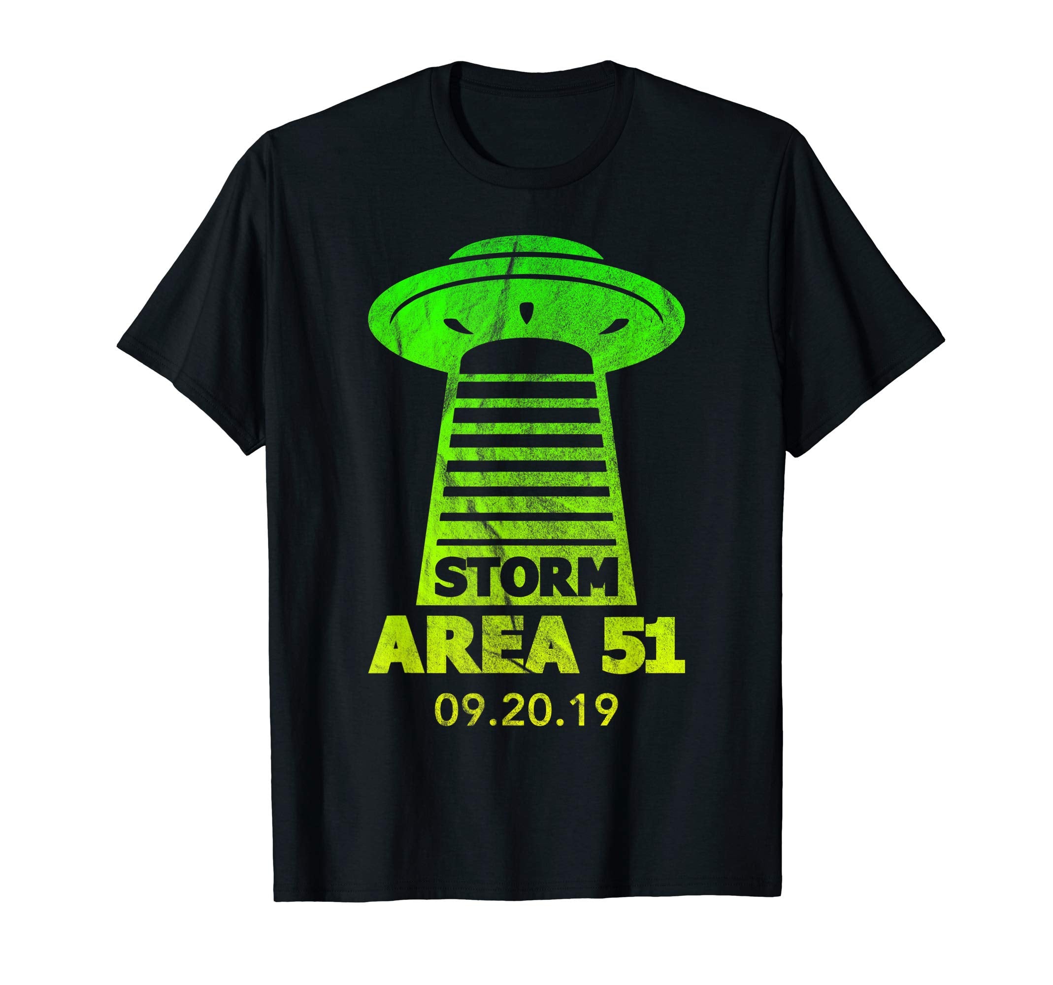 Funny Space Ship Storm Area 51 T-Shirt - Graphic Print for Adults - T-Shirt, Sweatshirt, Hoodie