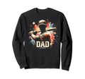 Baseball Dad Fathers Day Sweatshirt - Aesthetic Graphic Unisex - T-Shirt, Sweatshirt, Hoodie
