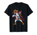Dabbing Unicorn Cowboy Dominican T-Shirt - Fun Novelty Design Unisex - T-Shirt, Sweatshirt, Hoodie