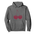 Stylish Cherries Red Y2K Aesthetic Hoodie - Casual Everyday Wear for Adults - T-Shirt, Sweatshirt, Hoodie