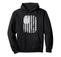 American Flag Baseball Papa Gifts Hoodie - Trendy Graphic for Adults - T-Shirt, Sweatshirt, Hoodie