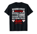 Proud Aunt Baseball Player Aunt Baseball T-Shirt - Graphic Print Men Women - T-Shirt, Sweatshirt, Hoodie