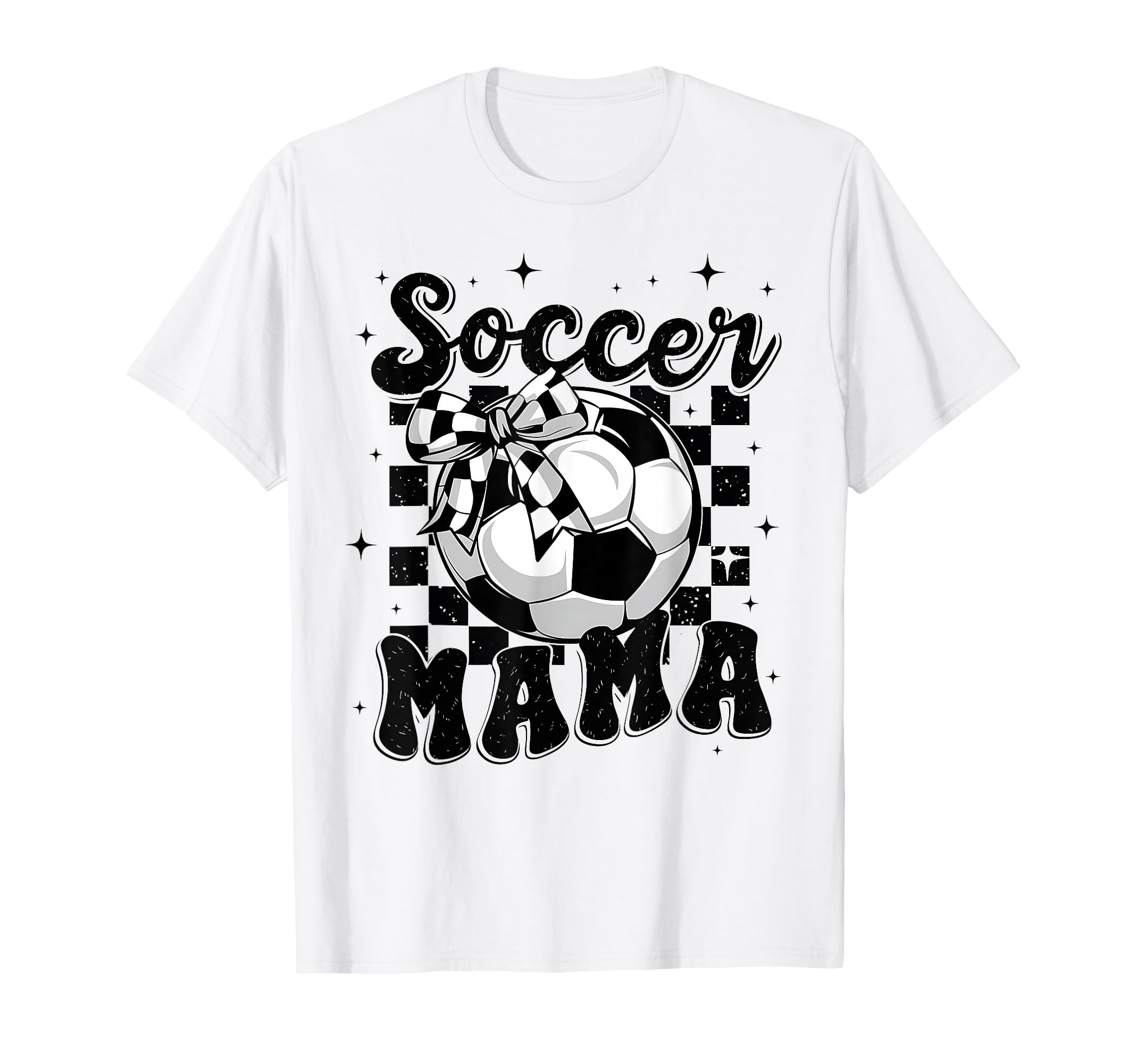 Soccer Mama Mother Mommy Preppy T-Shirt - Casual Everyday Wear Unisex - T-Shirt, Sweatshirt, Hoodie