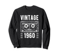 1960 Cassette Tape Funny 64Th Sweatshirt - Trendy Graphic for Adults - T-Shirt, Sweatshirt, Hoodie