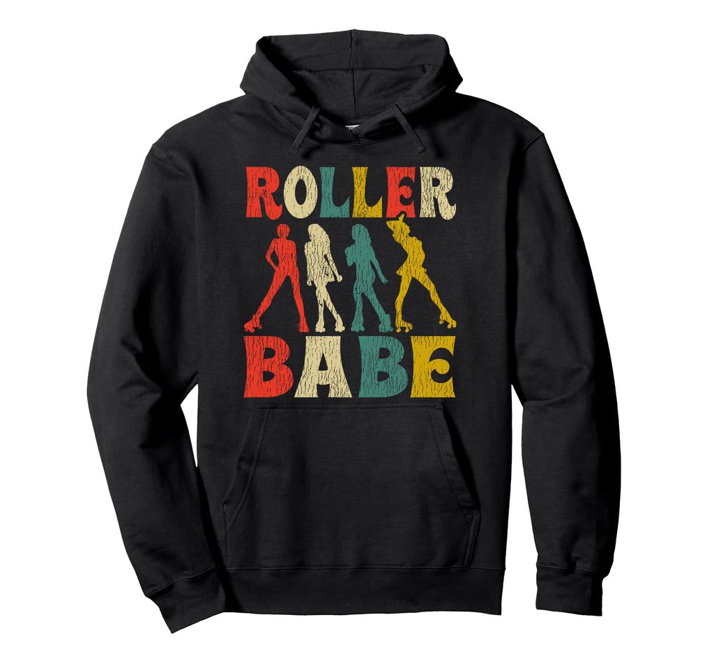 Roller Skating Skate 1970S Roller Babe Hoodie - Custom Art Print Men Women - T-Shirt, Sweatshirt, Hoodie