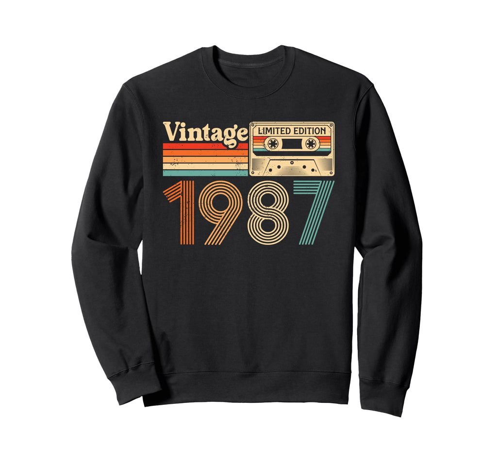 38 Year Old Born 1987 38Th Sweatshirt - Fun Novelty Design Men Women - T-Shirt, Sweatshirt, Hoodie