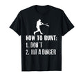 How To Bunt Dont Hit Dinger Funny Baseball T-Shirt - Unique Graphic Unisex - T-Shirt, Sweatshirt, Hoodie