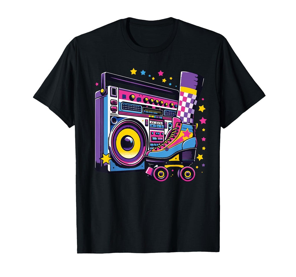 Rollerskates Funny 80S Roller Skating T-Shirt - Graphic Print Unisex - T-Shirt, Sweatshirt, Hoodie