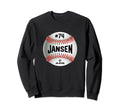 Kenley Jansen Baseball Los Sweatshirt - Custom Art Print for Adults - T-Shirt, Sweatshirt, Hoodie