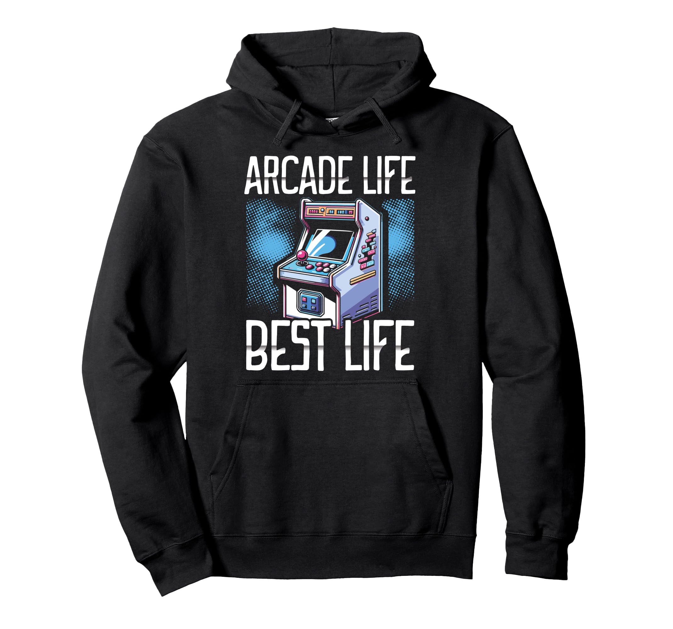 80S Arcade Nostalgia Pixel Art Video Hoodie - Streetwear Style Men Women - T-Shirt, Sweatshirt, Hoodie