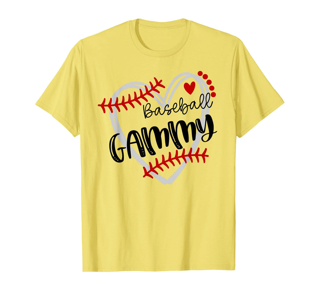 Personalized Baseball Heart Gammy T-Shirt - Aesthetic Graphic Men Women - T-Shirt, Sweatshirt, Hoodie
