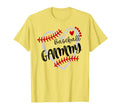 Personalized Baseball Heart Gammy T-Shirt - Aesthetic Graphic Men Women - T-Shirt, Sweatshirt, Hoodie