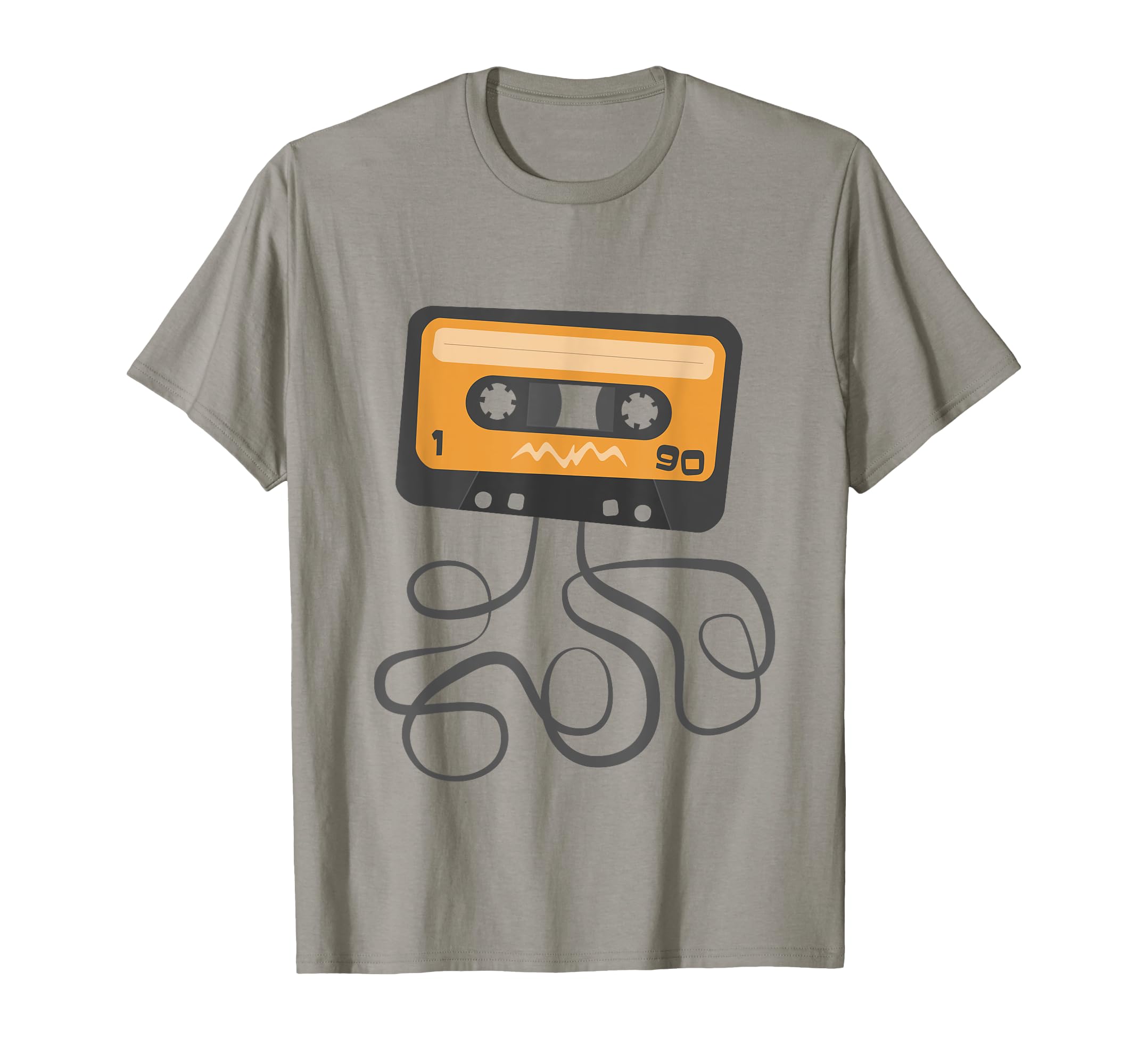 Tangled Audio Cassette Tape T-Shirt - Custom Art Print for Adults - T-Shirt, Sweatshirt, Hoodie