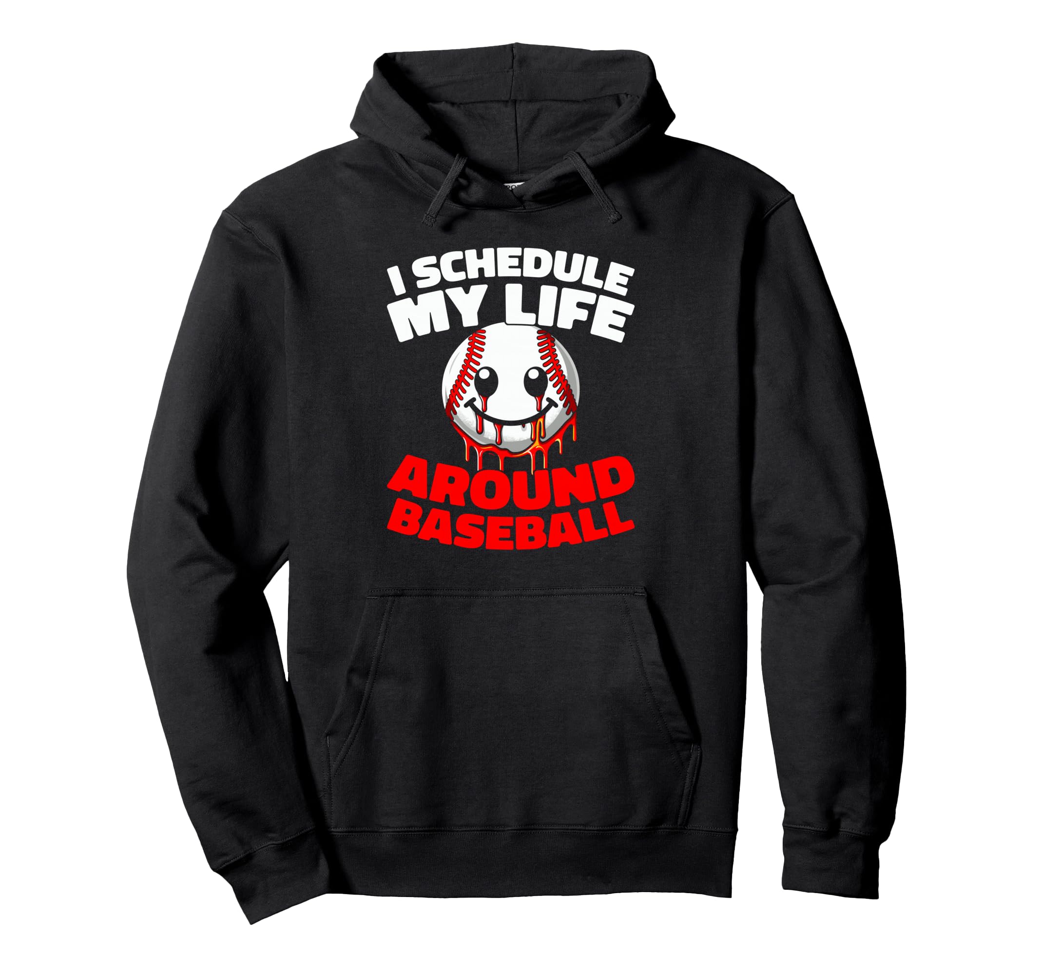 Baseball Sport Player Team Baseballer Hoodie - Casual Everyday Wear Unisex - T-Shirt, Sweatshirt, Hoodie