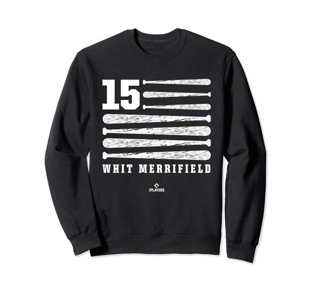 Whit Merrifield Flag Kansas City Sweatshirt - Custom Art Print Unisex - T-Shirt, Sweatshirt, Hoodie