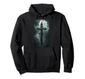 Gothic Cross Grunge Aesthetic Y2K Hoodie - Fun Novelty Design for Adults - T-Shirt, Sweatshirt, Hoodie
