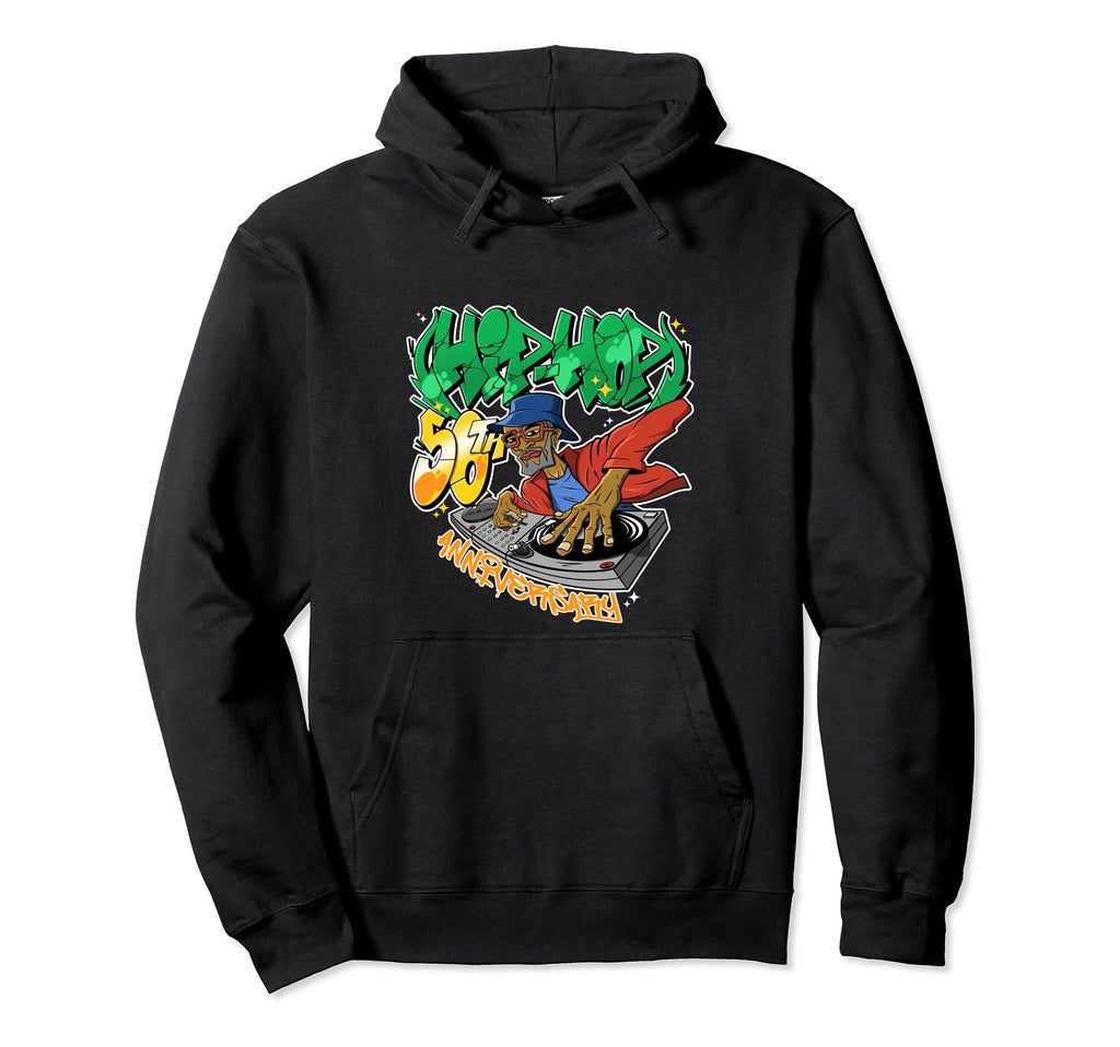 Old School Hip Hop Hip Hop 90S Graffiti Dj Hoodie - Graphic Print Men Women - T-Shirt, Sweatshirt, Hoodie