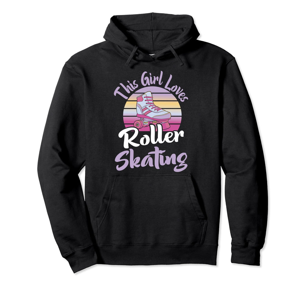 This Loves Roller Skating Funny Hoodie - Unique Graphic Men Women - T-Shirt, Sweatshirt, Hoodie