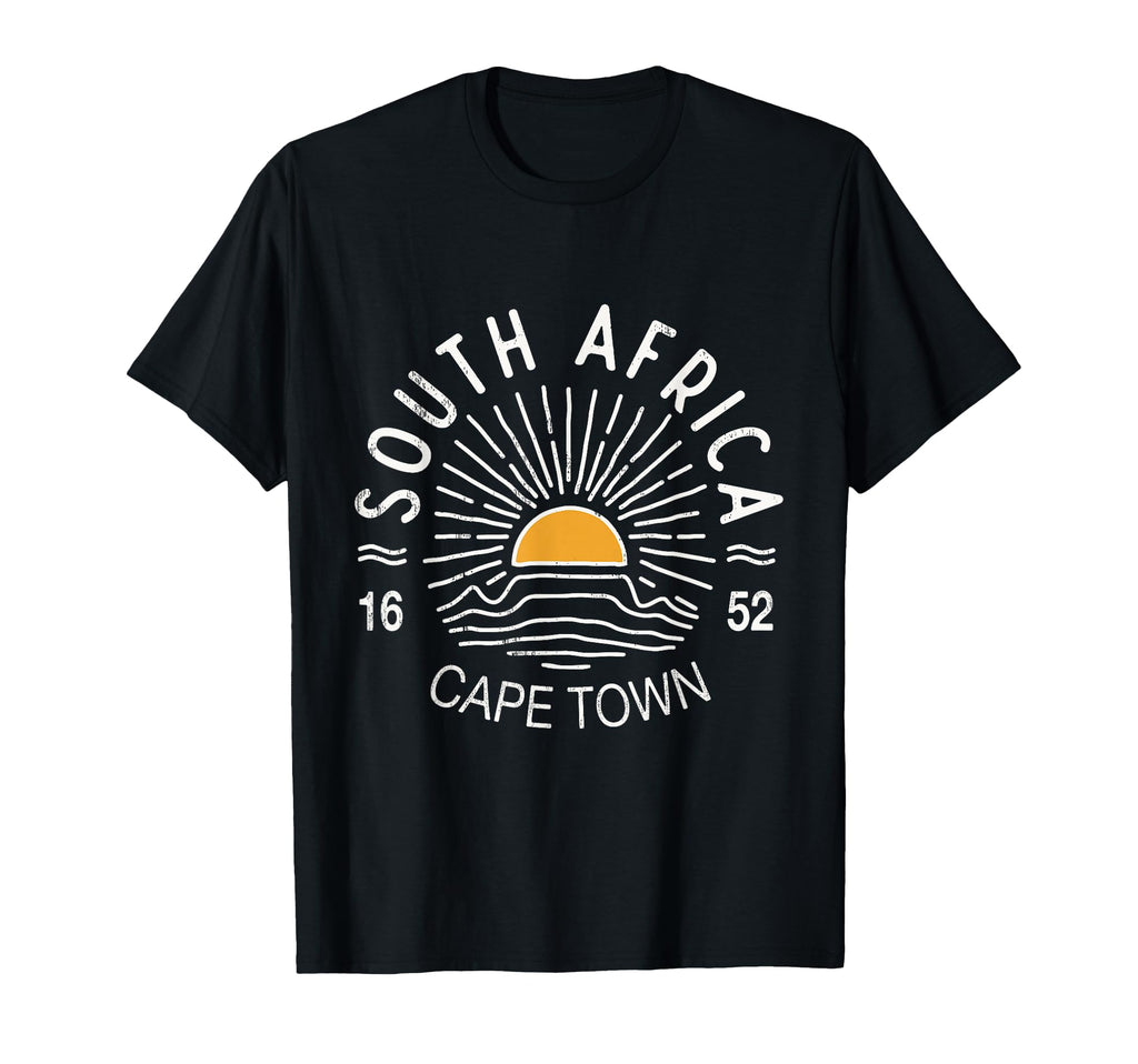 Cape Town South Africa Souvenir Sunset T-Shirt - Novelty Apparel Men Women - T-Shirt, Sweatshirt, Hoodie