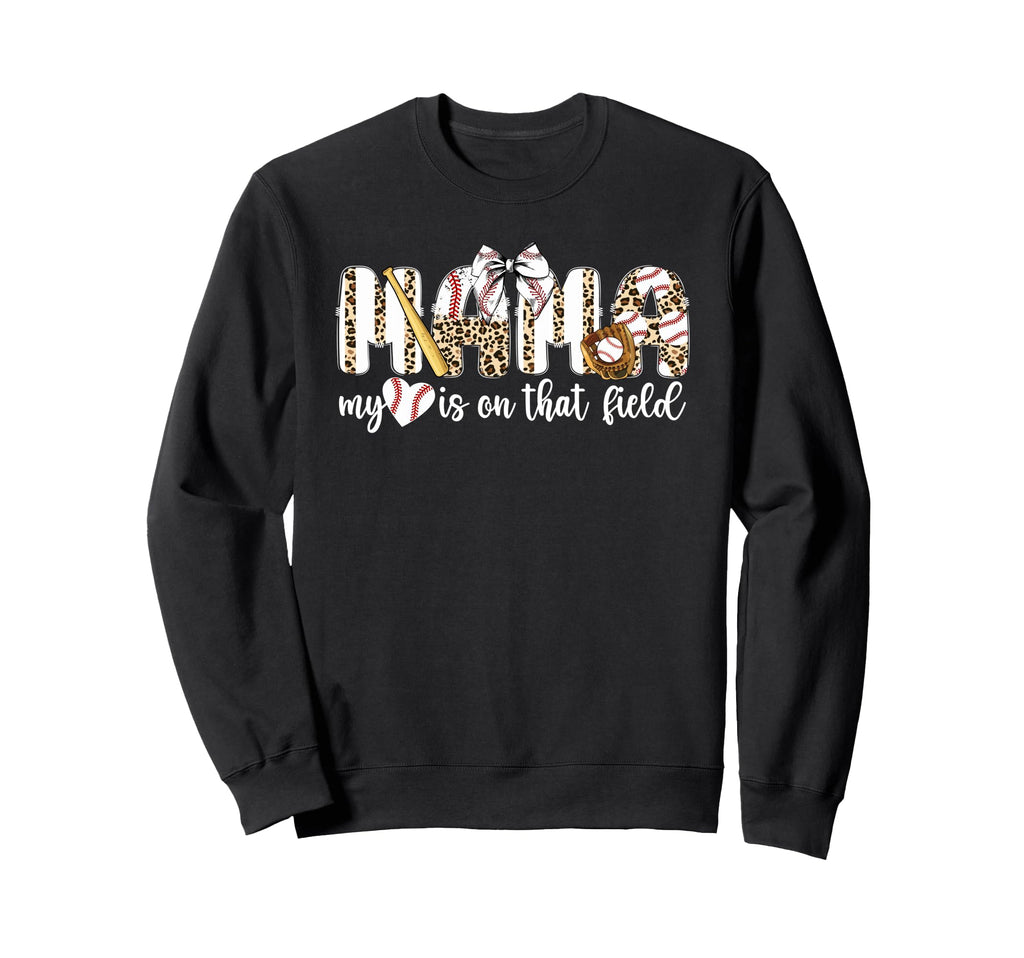 Proud Baseball Mama Baseball Mom Sweatshirt - Novelty Apparel Men Women - T-Shirt, Sweatshirt, Hoodie