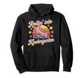 Rollin Into Kindergarten Roller Skate Hoodie - Fun Novelty Design Unisex - T-Shirt, Sweatshirt, Hoodie