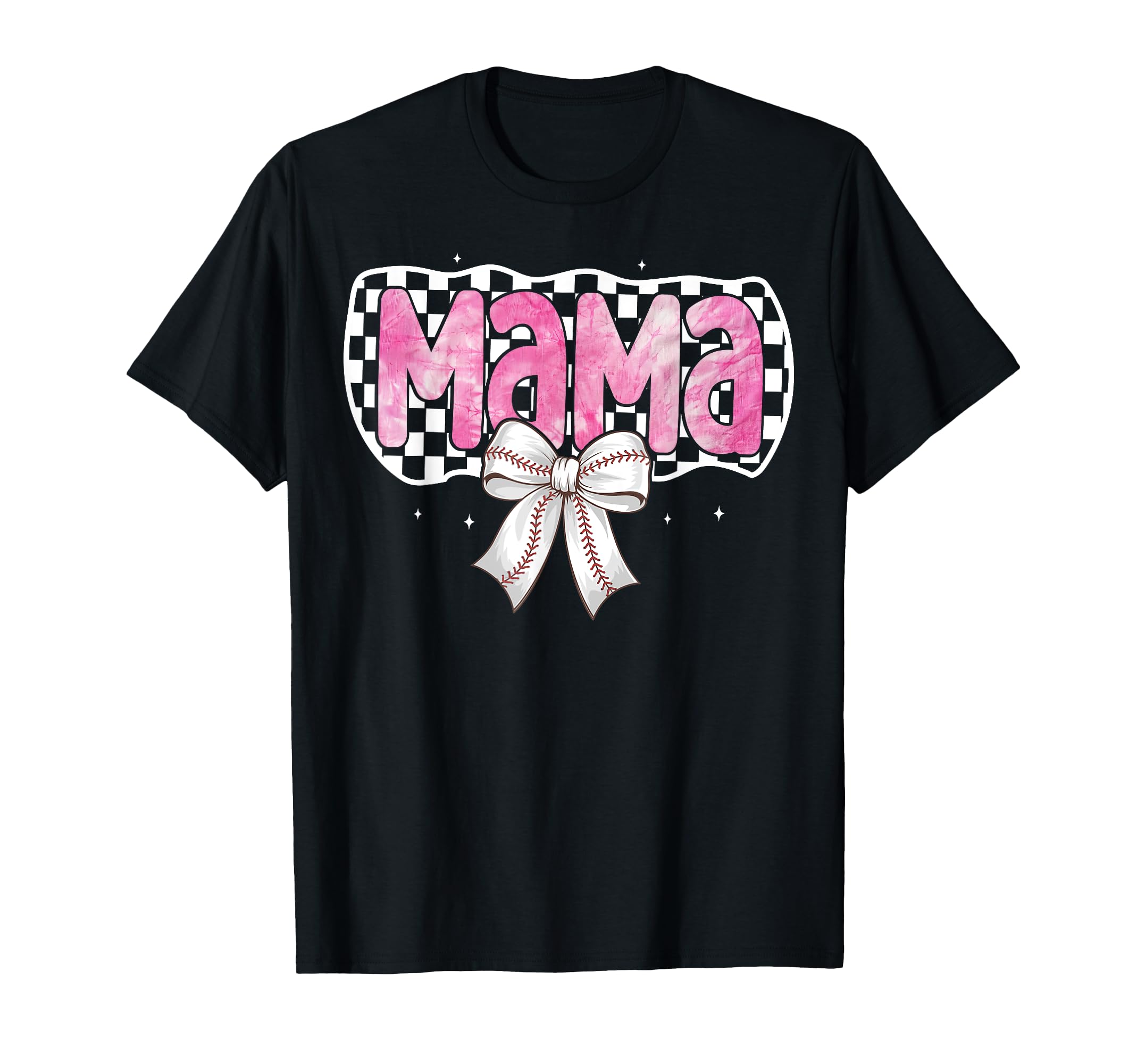 Baseball Mom Coquette Bow Baseball T-Shirt - Fun Novelty Design Unisex - T-Shirt, Sweatshirt, Hoodie