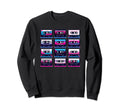 Cassette Tape Music Lover Sweatshirt - Unique Graphic for Adults - T-Shirt, Sweatshirt, Hoodie