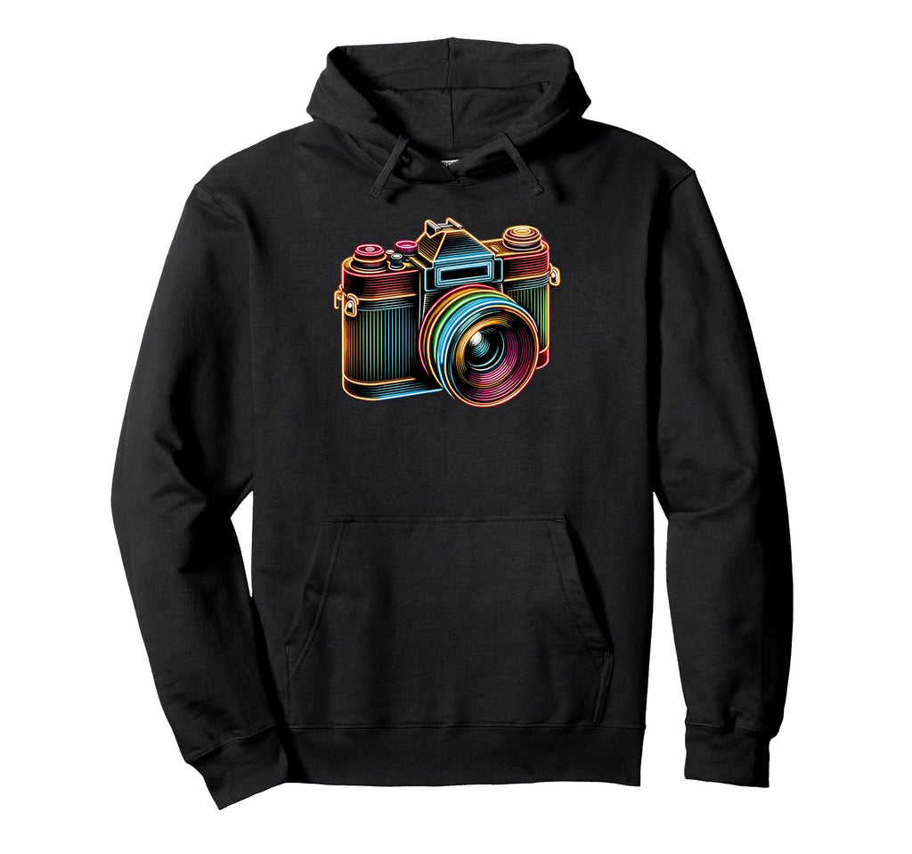 Camera Photographer Photography Hoodie - Aesthetic Graphic Unisex - T-Shirt, Sweatshirt, Hoodie