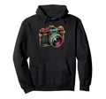 Camera Photographer Photography Hoodie - Aesthetic Graphic Unisex - T-Shirt, Sweatshirt, Hoodie