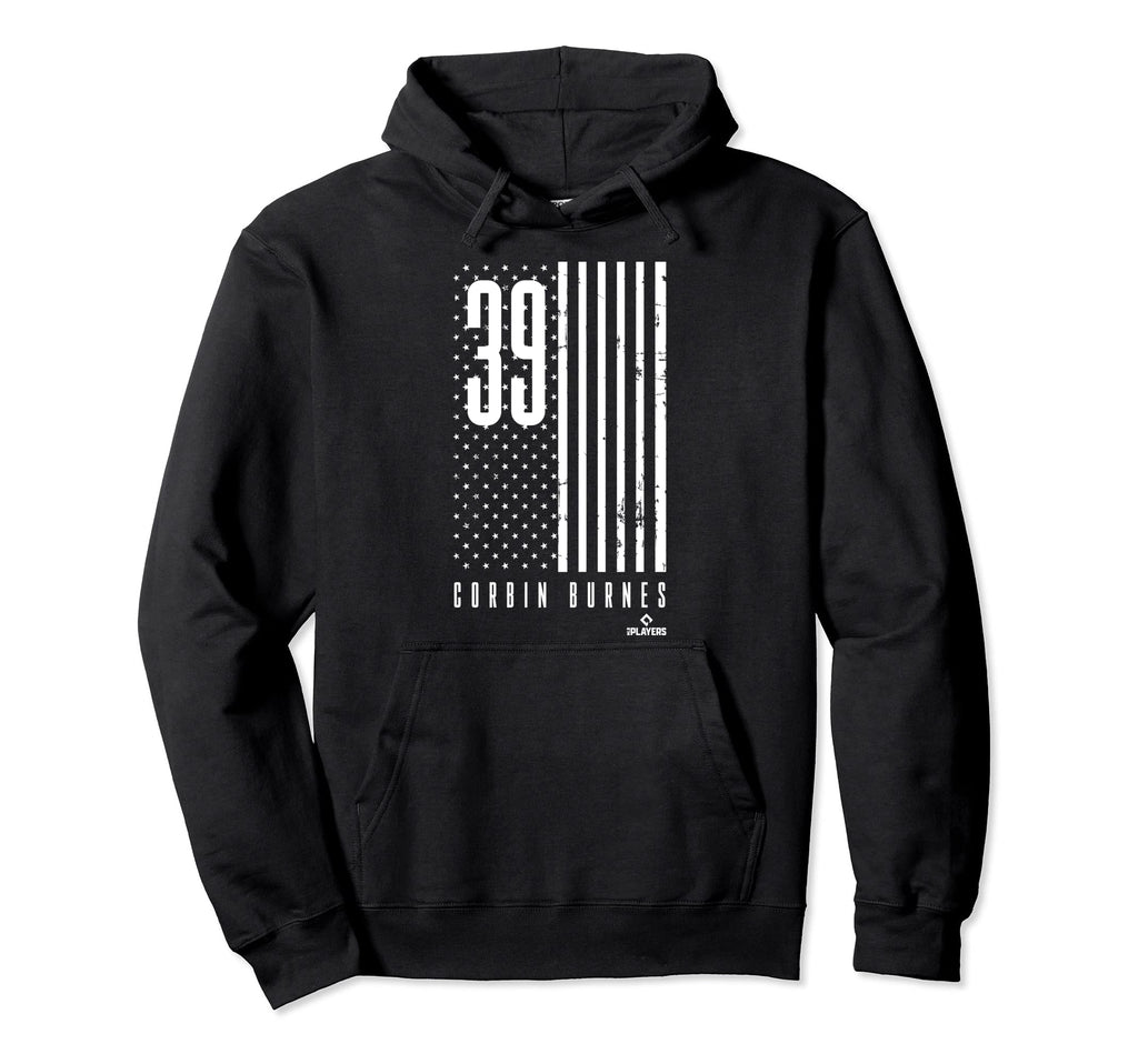 Corbin Burnes American Flag Milwaukee Hoodie - Trendy Graphic Unisex - T-Shirt, Sweatshirt, Hoodie