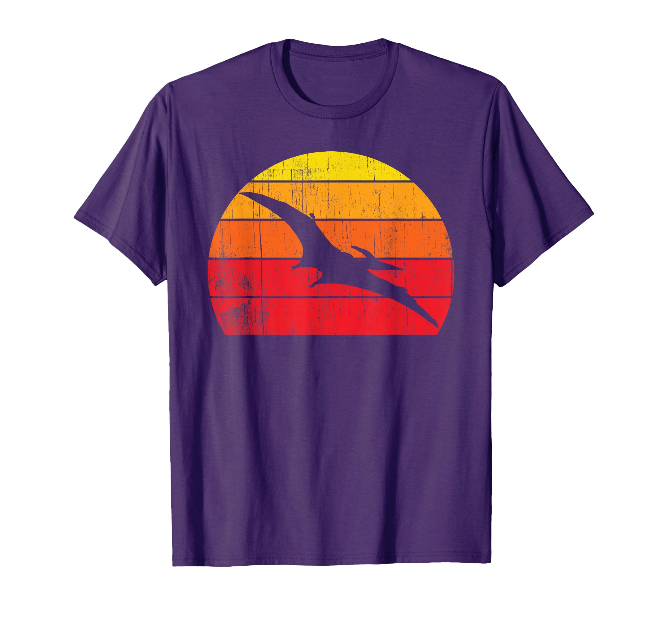 Pteranodon Sunset Gift Dinosaur Lover T-Shirt - Graphic Print Men Women - T-Shirt, Sweatshirt, Hoodie
