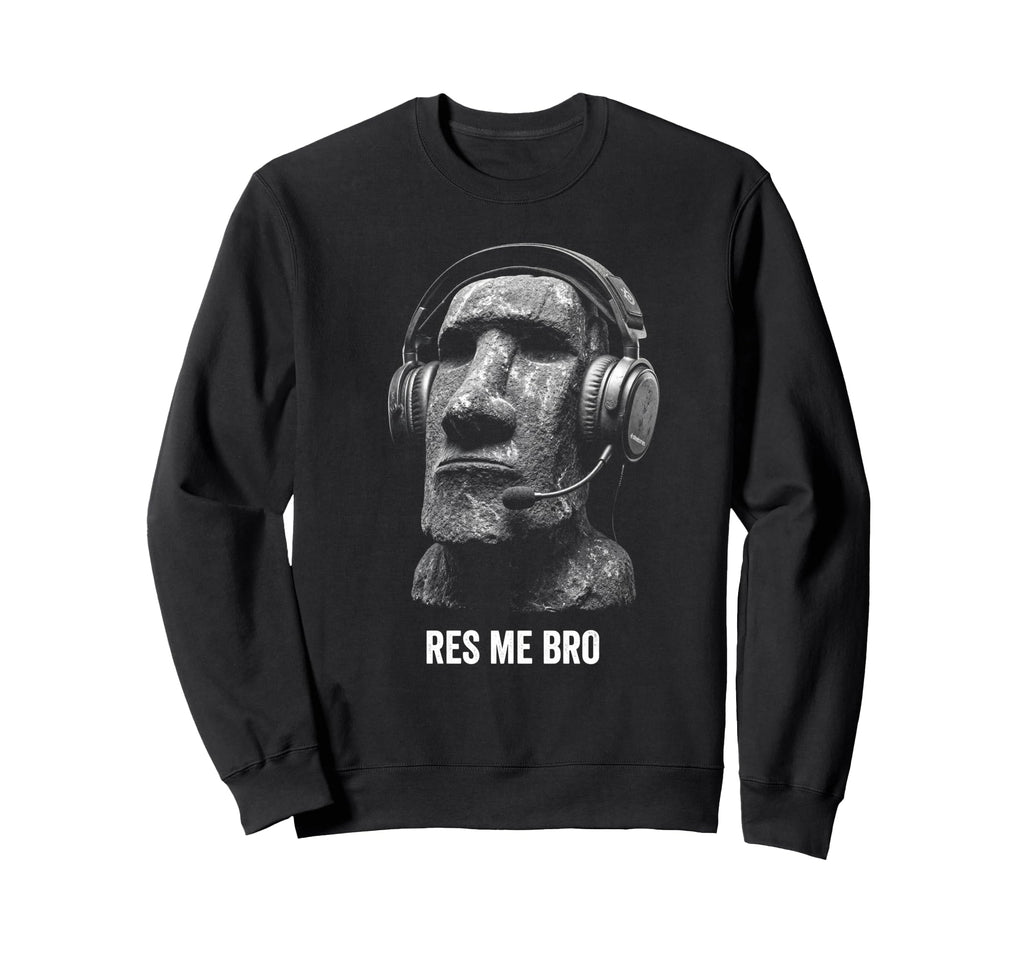 Funny Gamer Y2K Easter Island Sweatshirt - Casual Everyday Wear Unisex - T-Shirt, Sweatshirt, Hoodie