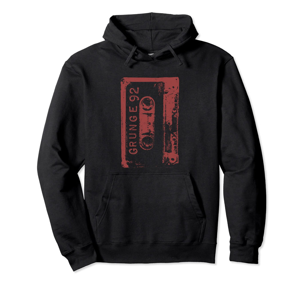 Grunge 90S Concert Mixtape Hoodie - Streetwear Style for Adults - T-Shirt, Sweatshirt, Hoodie