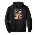 Nature Fungi And Adorable Feline Hoodie - Fun Novelty Design for Adults - T-Shirt, Sweatshirt, Hoodie