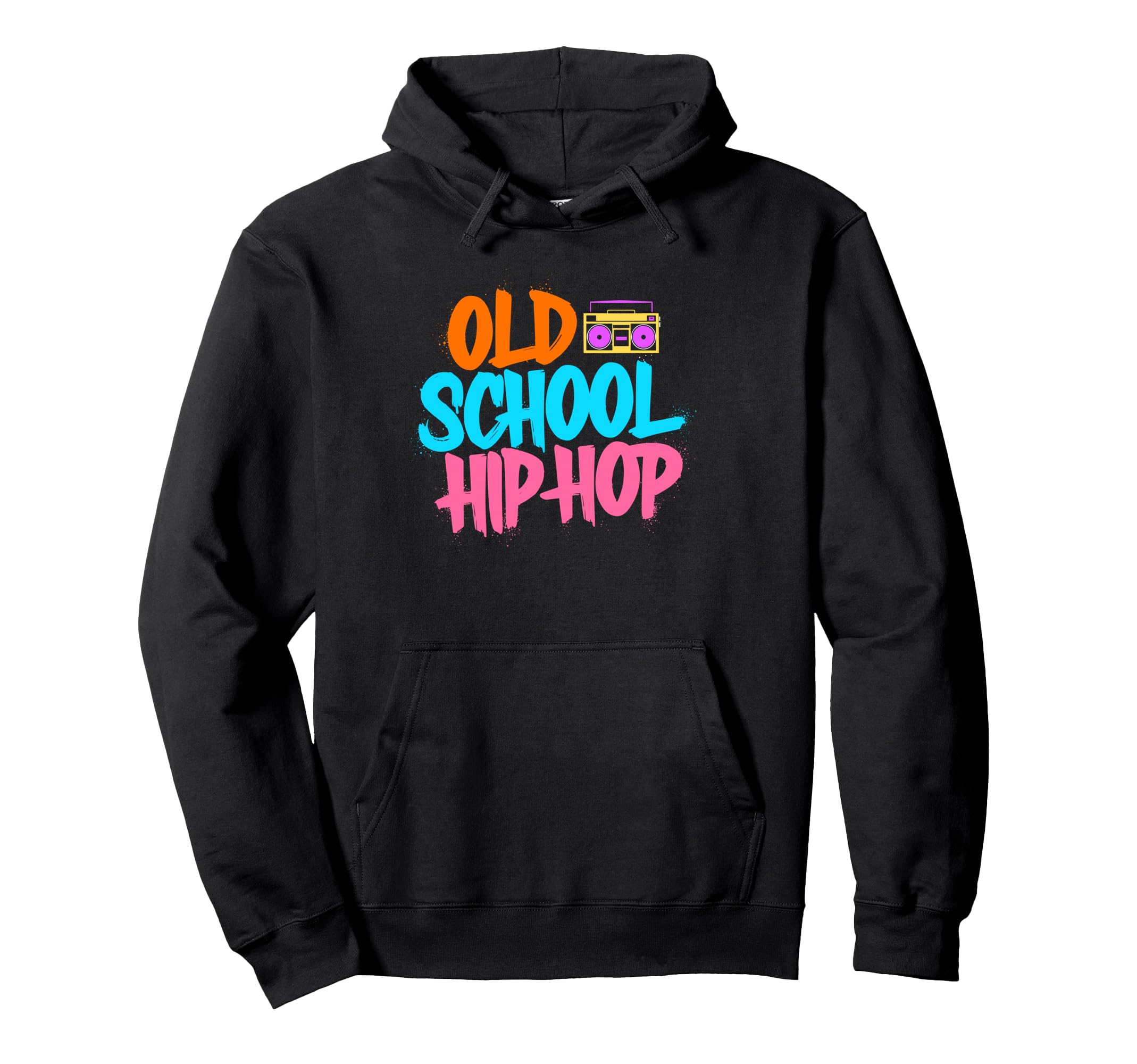 Old School Hip Hop 80S 90S Hoodie - Casual Everyday Wear Men Women - T-Shirt, Sweatshirt, Hoodie