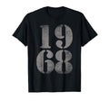 1968 Birth Year Distressed Birthday T-Shirt - Streetwear Style Men Women - T-Shirt, Sweatshirt, Hoodie