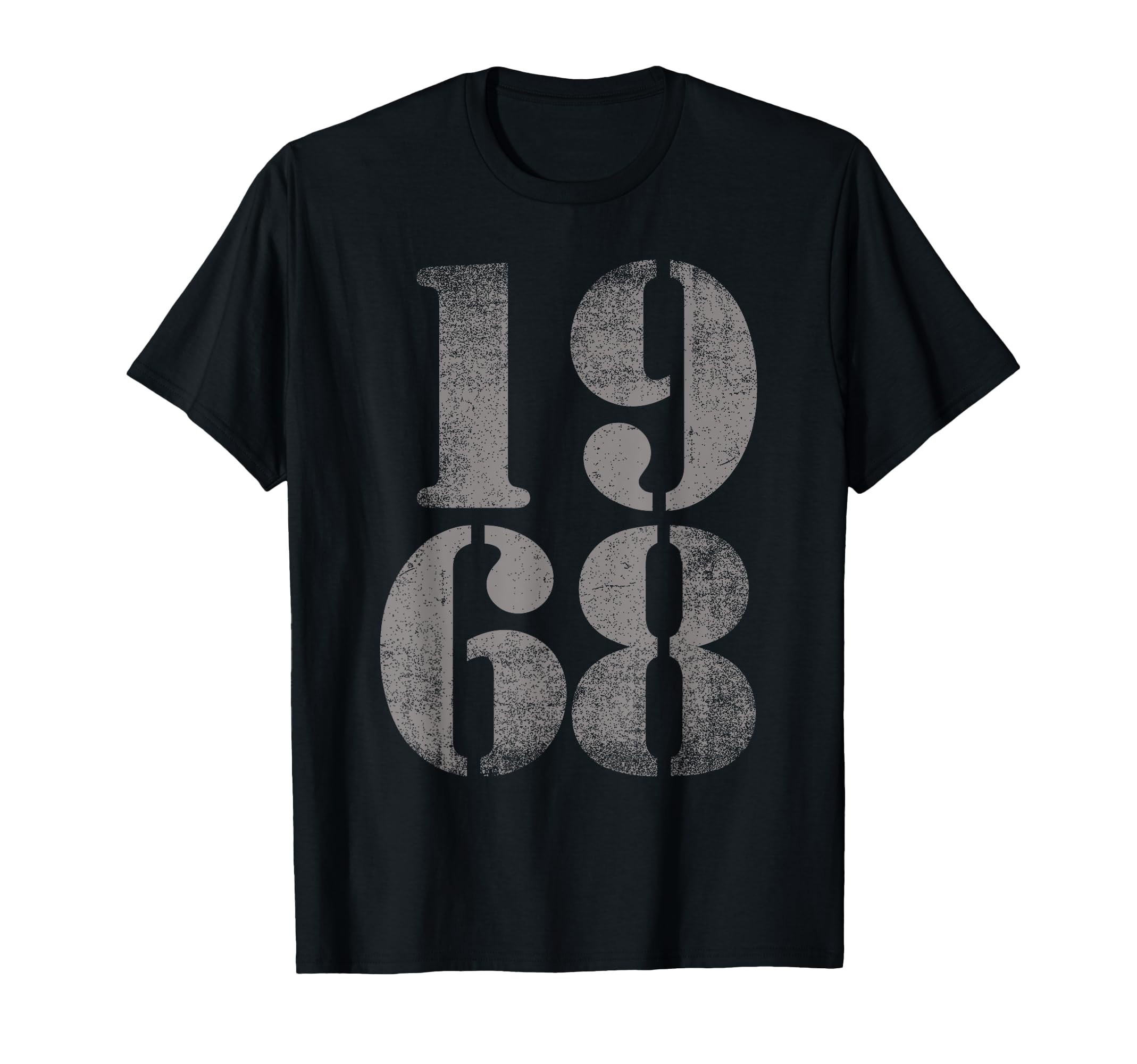 1968 Birth Year Distressed Birthday T-Shirt - Streetwear Style Men Women - T-Shirt, Sweatshirt, Hoodie