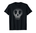 Creepy Dark Skull Distressed Gothic T-Shirt - Trendy Graphic for Adults - T-Shirt, Sweatshirt, Hoodie