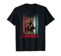 Cowboy Western Country Mens T-Shirt - Minimalist Print for Adults - T-Shirt, Sweatshirt, Hoodie