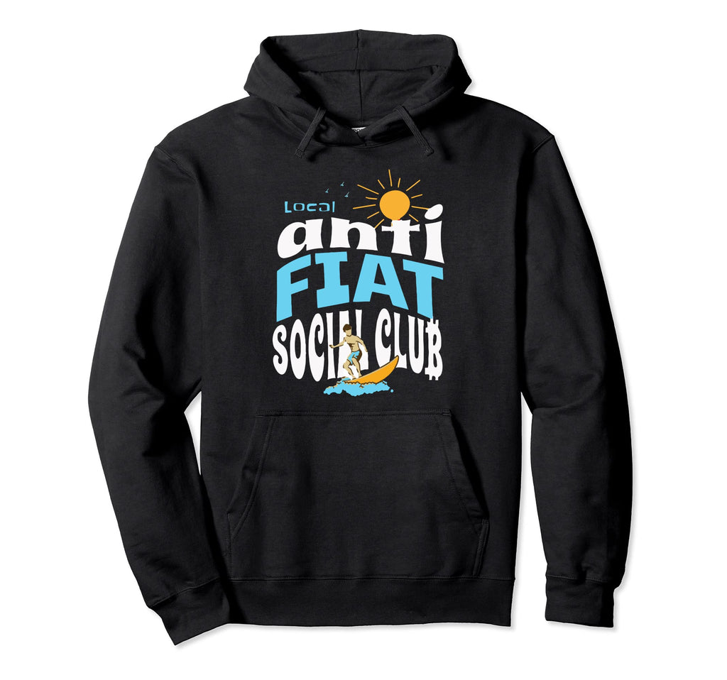 Anti Fiat Social Club Surf Hoodie - Graphic Print Men Women - T-Shirt, Sweatshirt, Hoodie